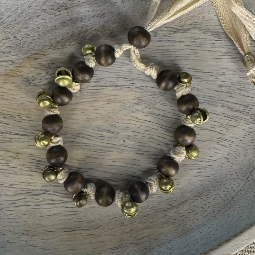 Mystic Oudh | Armband 2 | Hout | One Size | Ouroboros By Soraya