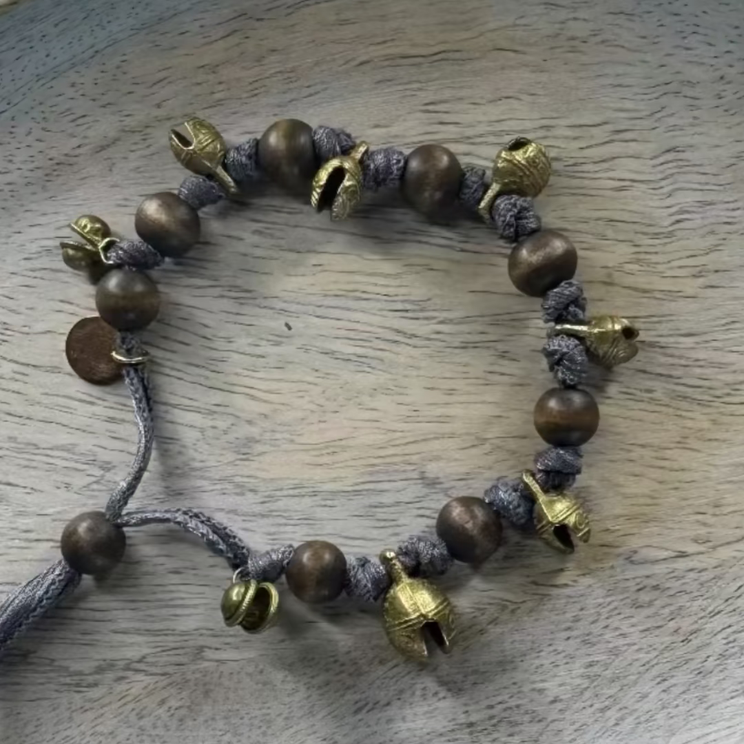 Mystic Oudh | Armband 3 | Hout | Messing | Ouroboros By Soraya