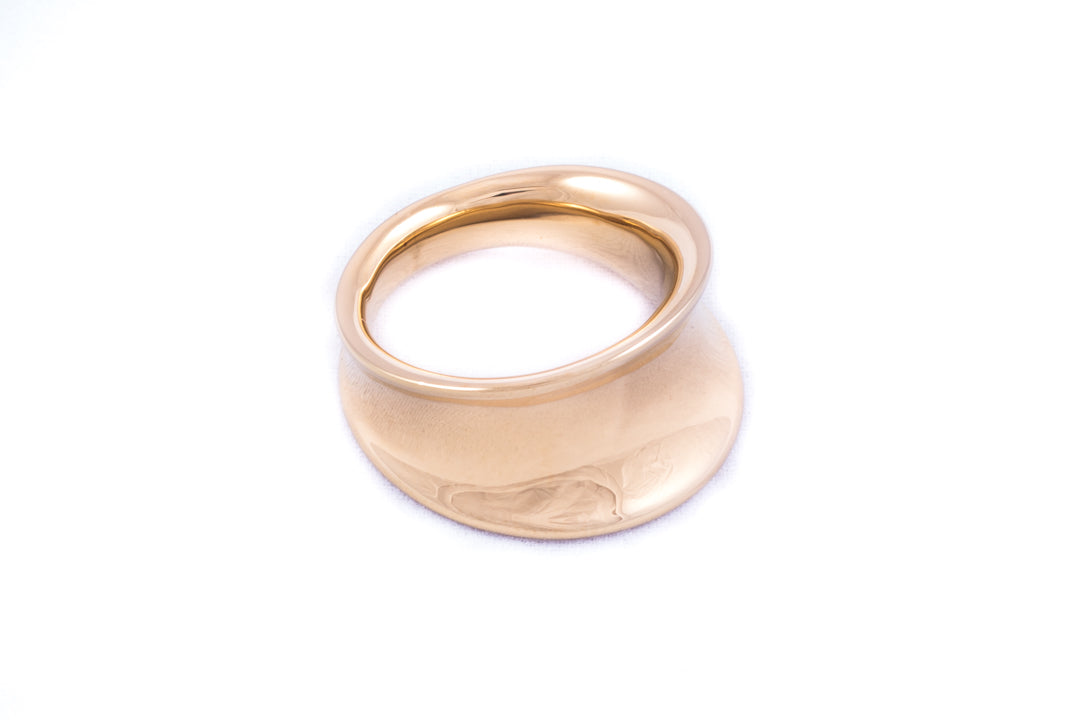 Ring Bold - 18K Goldplated - Statement| Ouroboros by Soraya