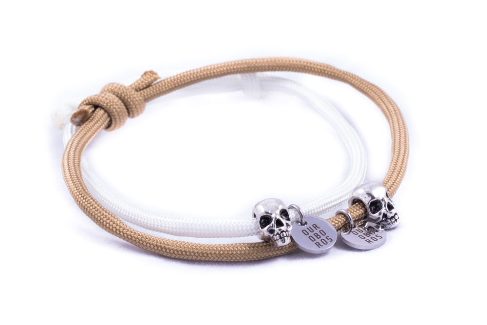 Armband - Boho Mikro met Skull | Ouroboros By Soraya