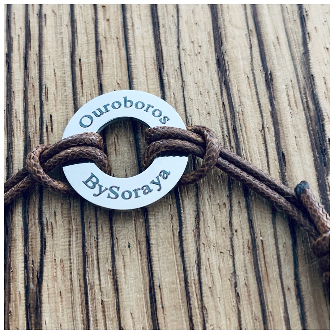 Armbänder - Ouroboros Disq Armband
